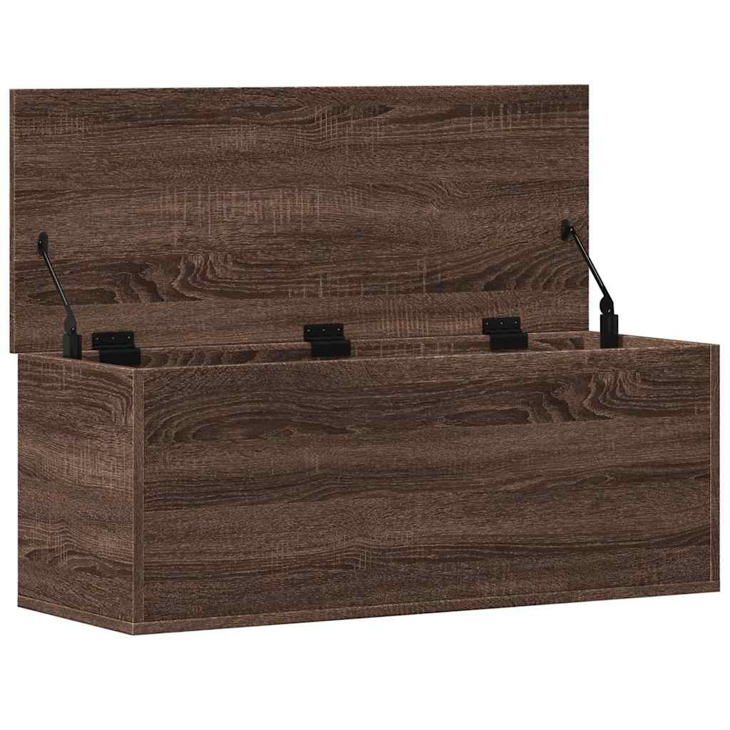 Kutija za pohranu boja hrasta 90 x 35 x 35 cm konstruirano drvo