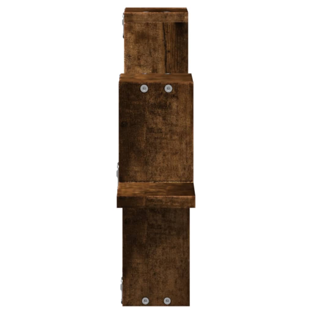 Zidna polica boja hrasta 104,5x10x43 cm od konstruiranog drva