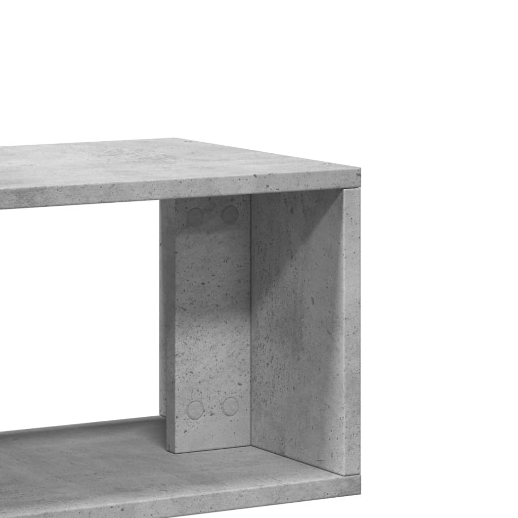 TV ormarići 2 kom Siva betona 75x30x50 cm konstruirano drvo