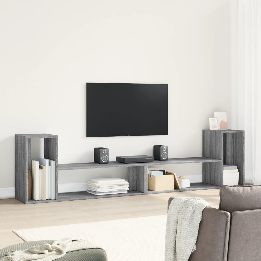 TV ormarići 2 kom boja sivog hrasta sonome 100x30x50 cm drveni