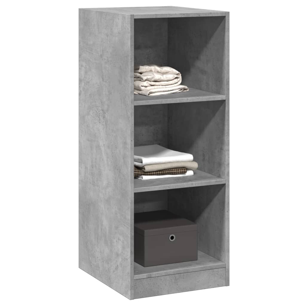 Ormar siva boja betona 48x41x102 cm od konstruiranog drva