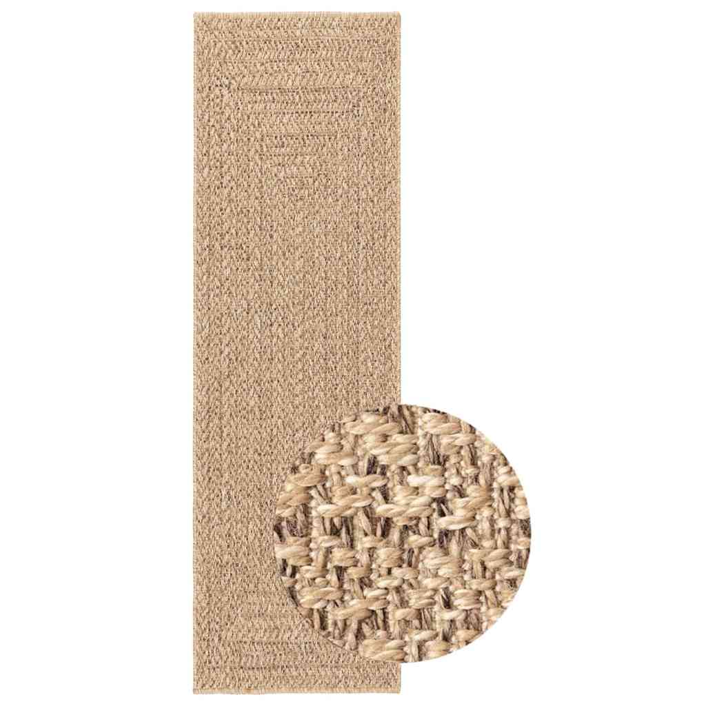 Tepih ZIZUR 80 x 250 cm s izgledom jute unutarnji i vanjski