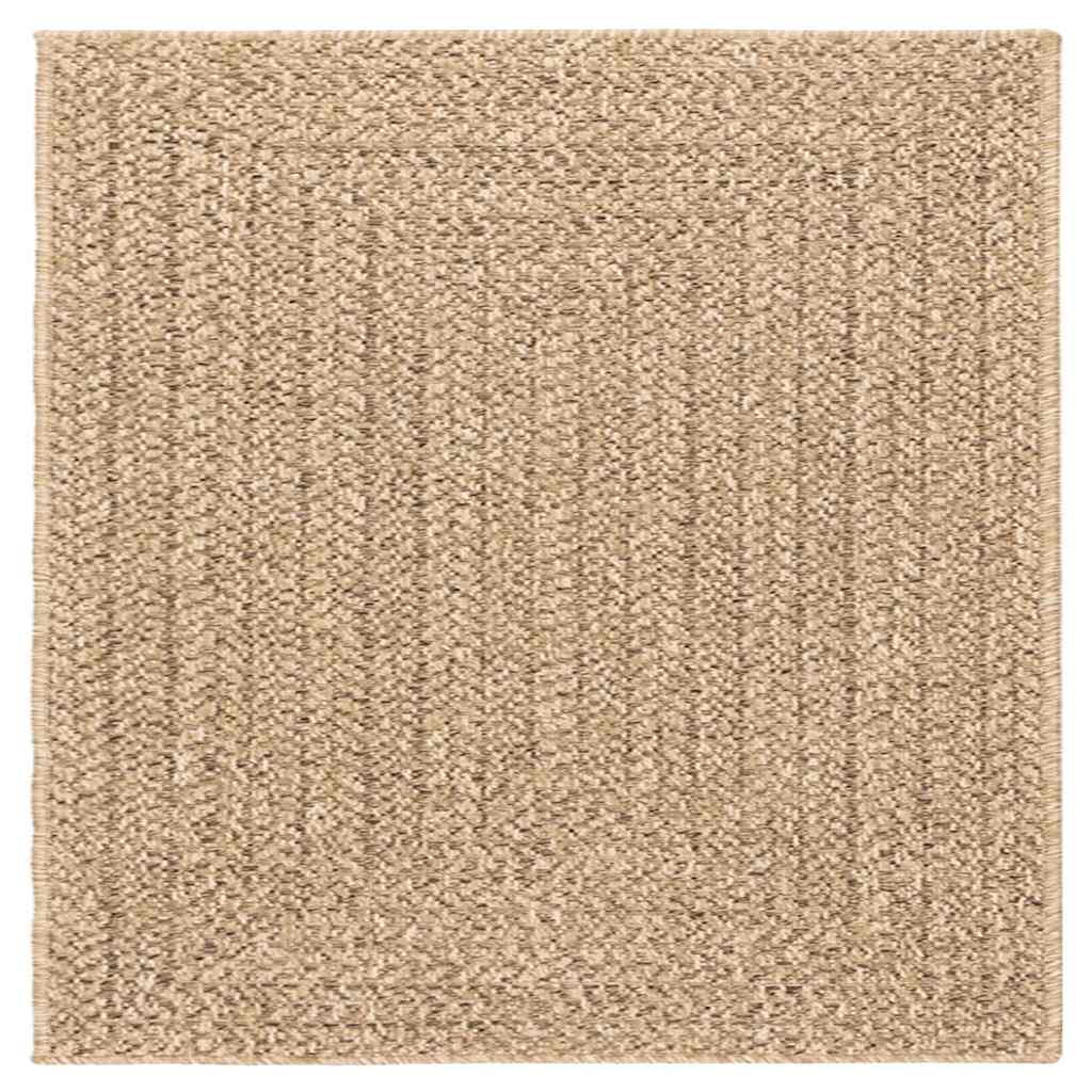 Tepih ZIZUR 240 x 240 cm s izgledom jute unutarnji i vanjski