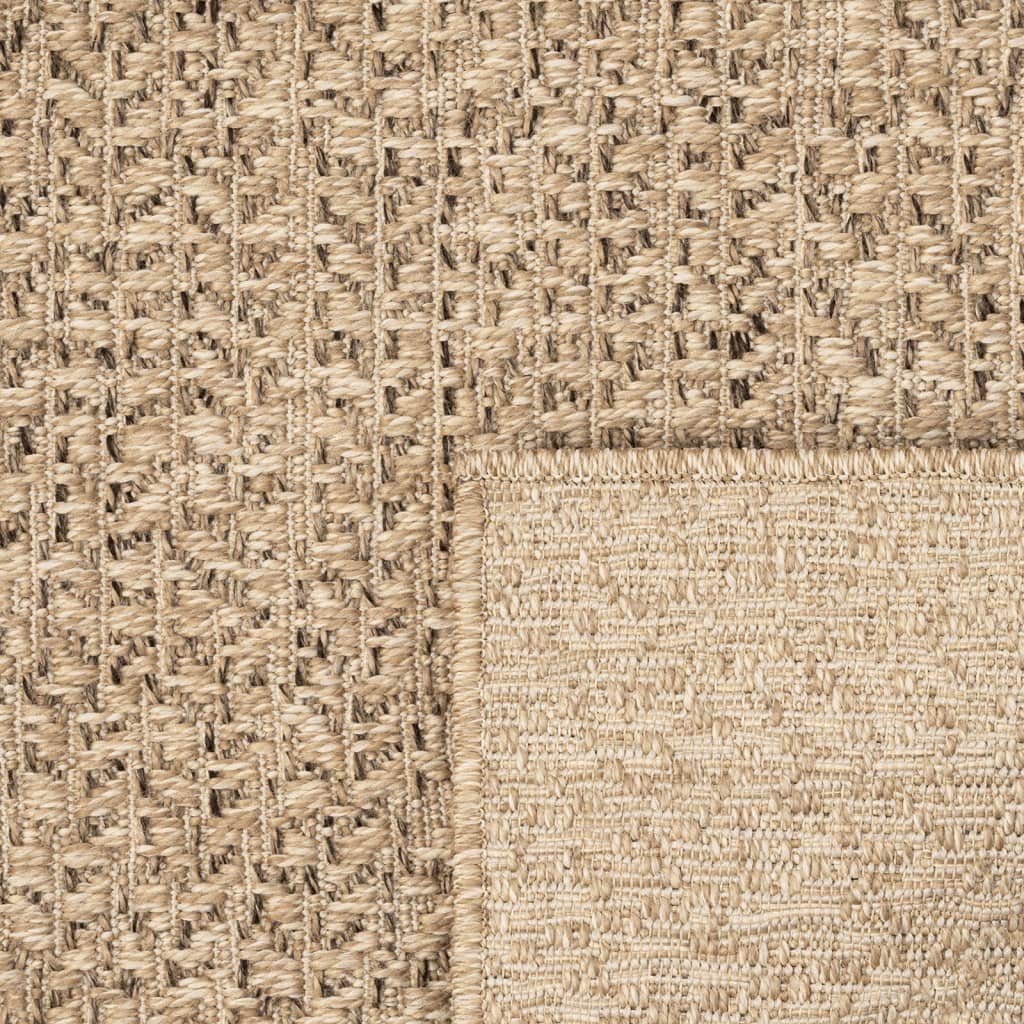 Tepih ZIZUR 80 x 200 cm s izgledom jute unutarnji i vanjski