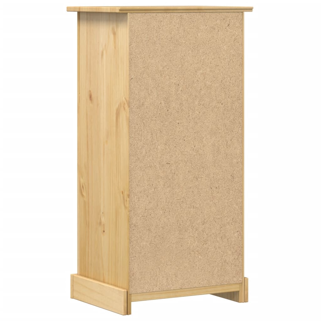 Noćni ormarić Corona 53x39x103 cm od masivne borovine
