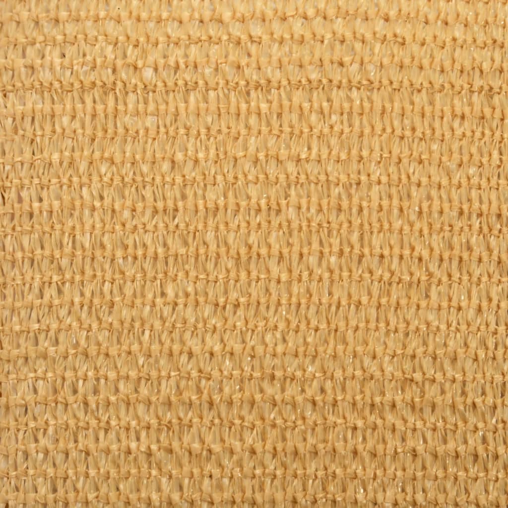 Jedro za zaštitu od sunca 160 g/m² pravokutno pijeska 3x4m HDPE
