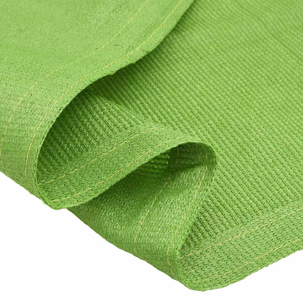 Tepih za šator svijetlozeleni 250x350 cm HDPE