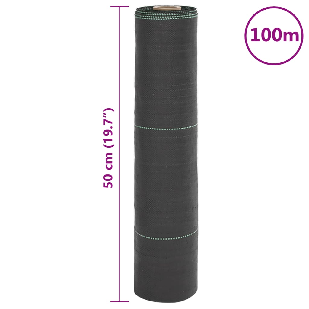 Opna protiv korova crni 0,5 x 100 m PP