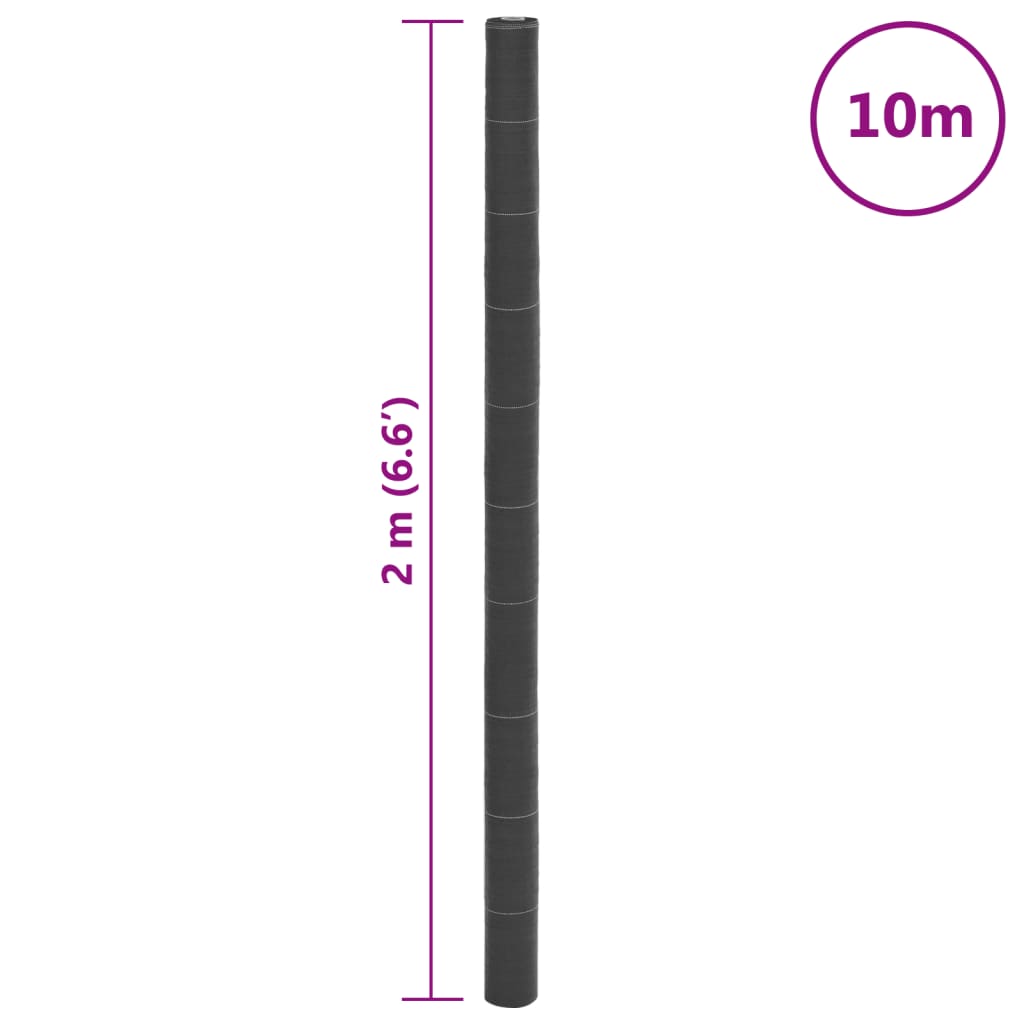 Opna protiv korova crni 2 x 10 m PP