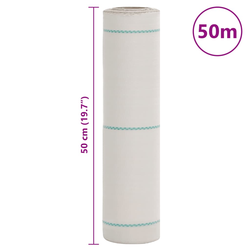 Opna protiv korova bijela 0,5x50 m PP