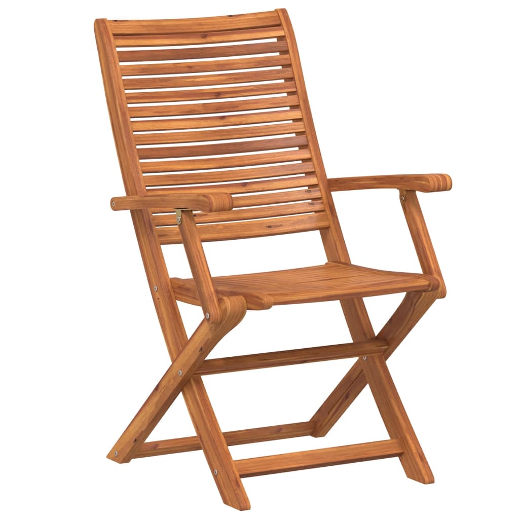Sklopive vrtne stolice 4 kom 57x66x95 cm masivno drvo bagrema