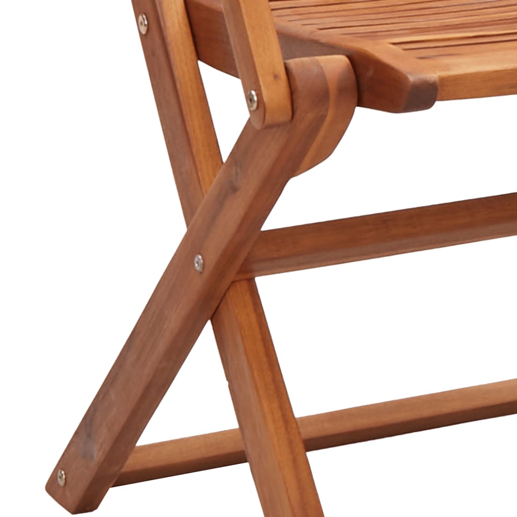Sklopive vrtne stolice 8 kom 57x66x95 cm od drva bagrema
