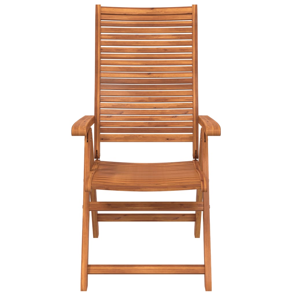 Vrtni naslonjači 6 kom 56 x 72 x 107 cm masivno bagremovo drvo
