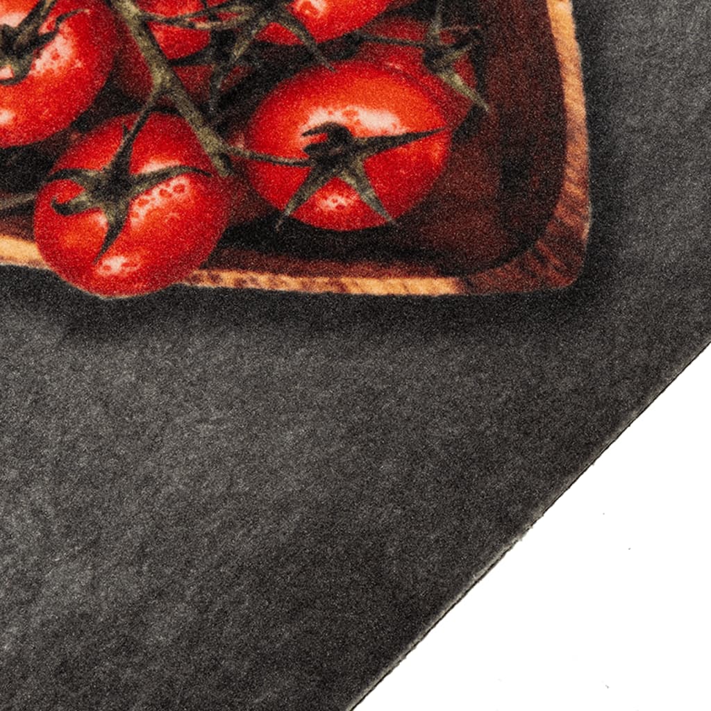 Kuhinjski tepih perivi s natpisom Cooking 60x180 cm baršunasti
