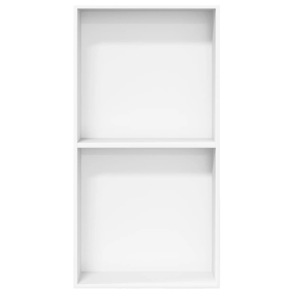 Niša za tuš mat bijela 32x62x9 cm nehrđajući čelik