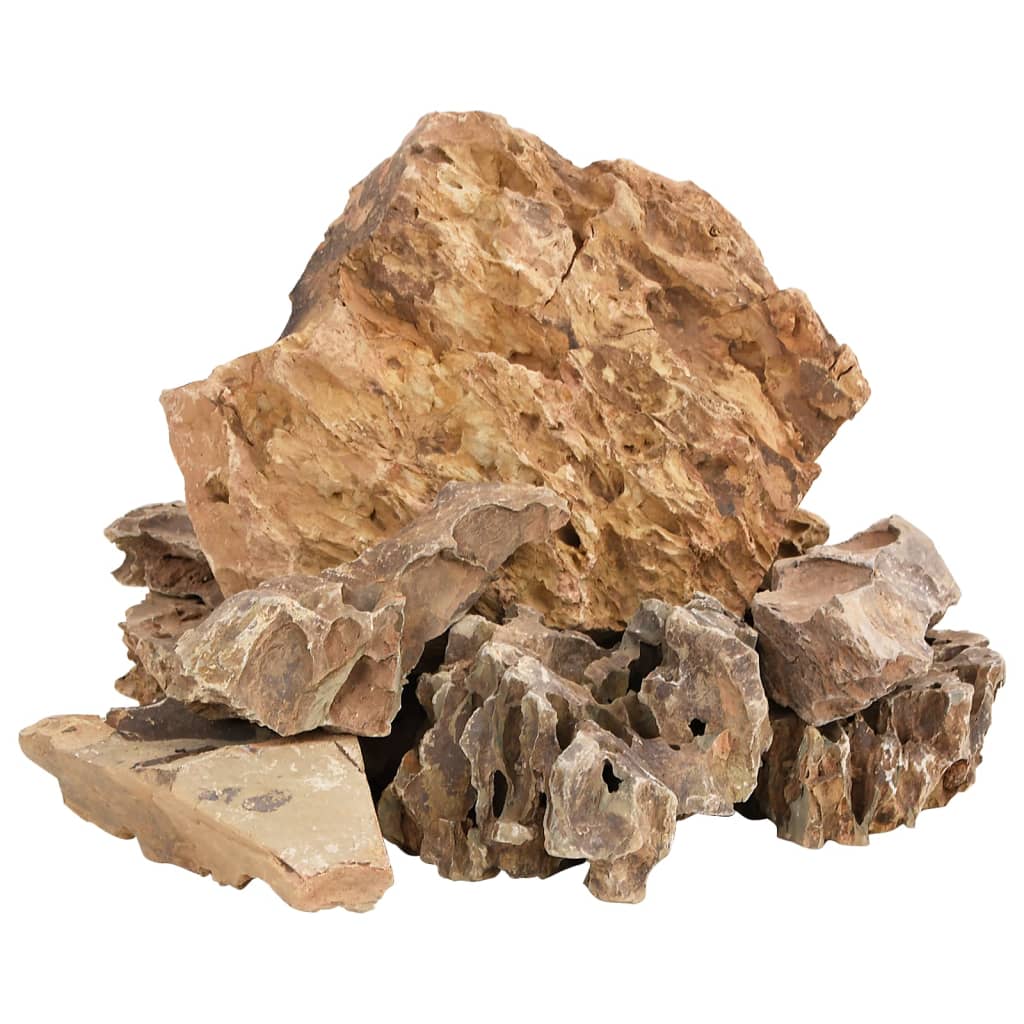 Zmajevo kamenje 10 kg smeđe 5 - 30 cm