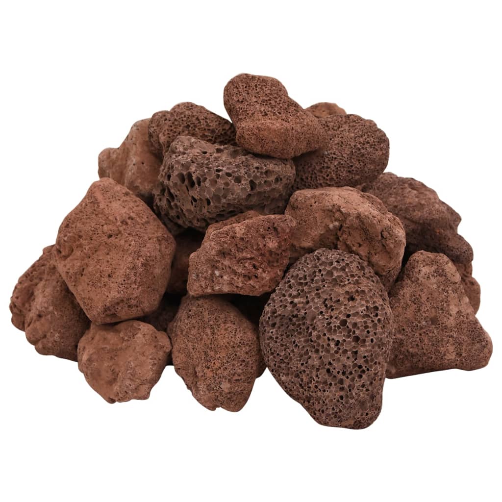 Vulkansko kamenje 10 kg crveno 5 - 8 cm