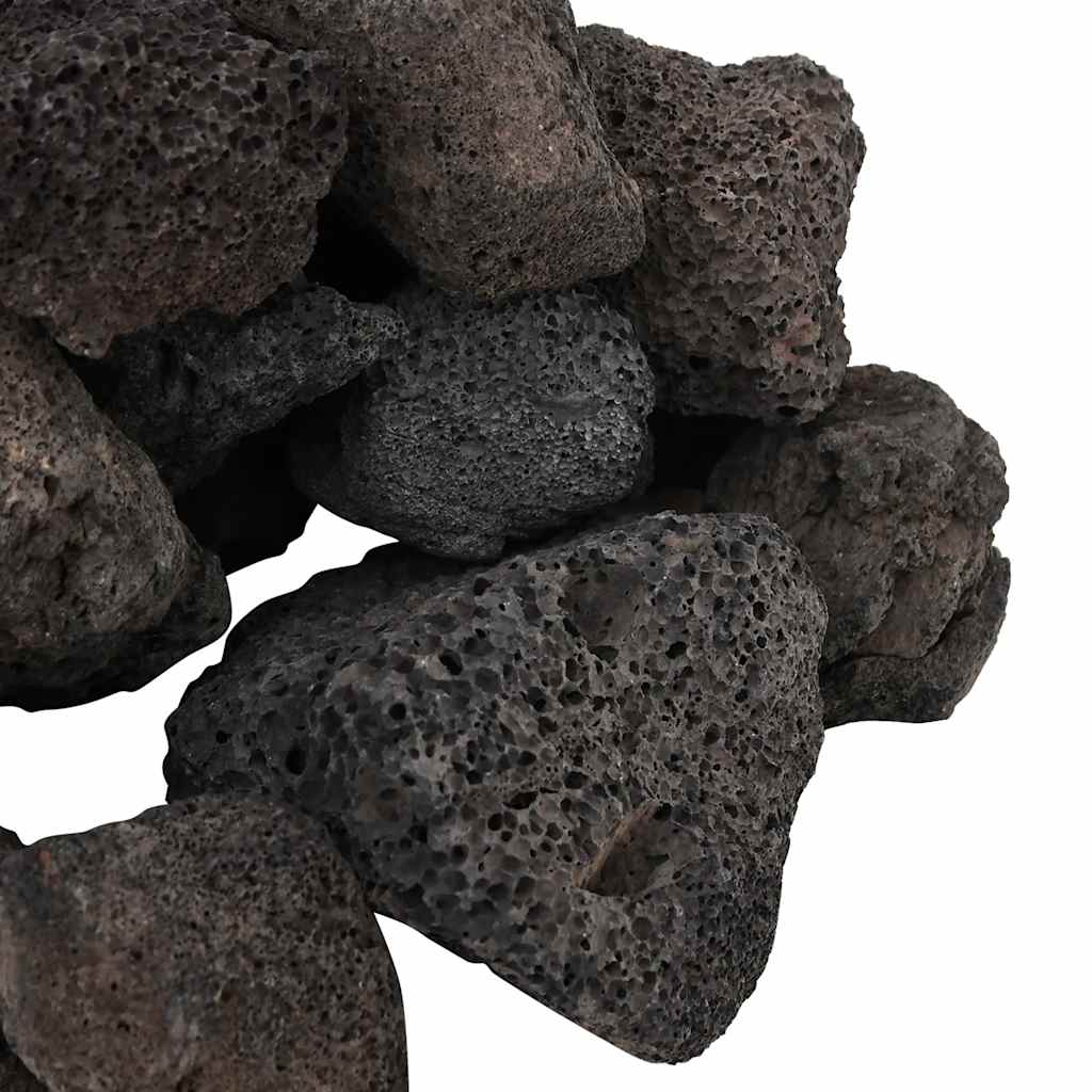 Vulkansko kamenje 25 kg crno 5-8 cm