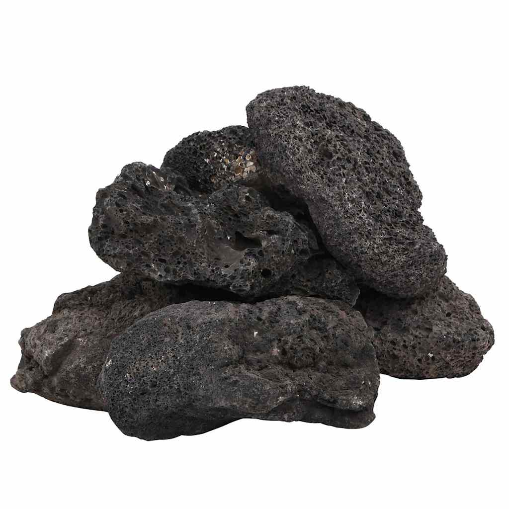 Vulkansko kamenje 10 kg crno 10-30 cm