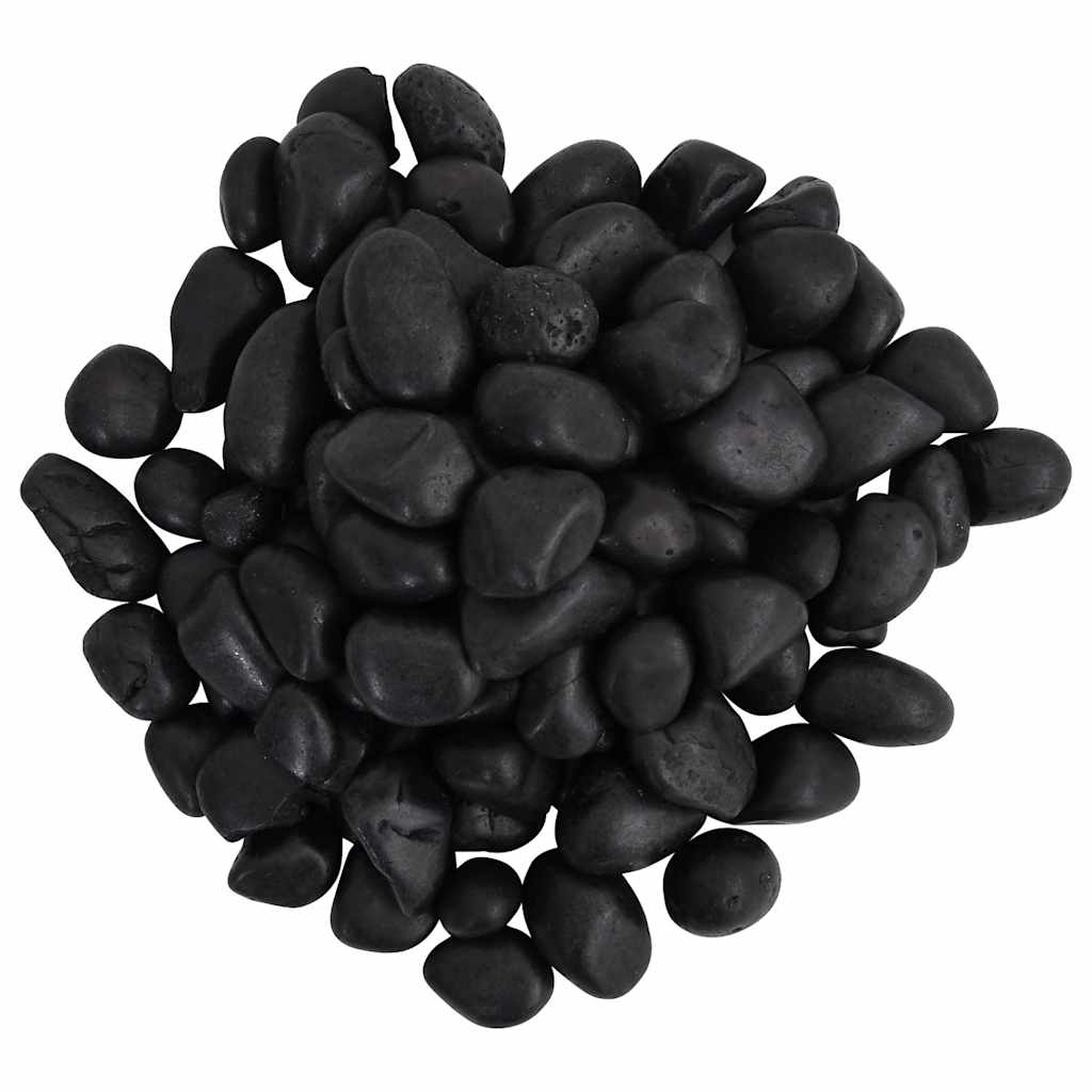 Polirani kamenčići 25 kg crni 2 - 5 cm