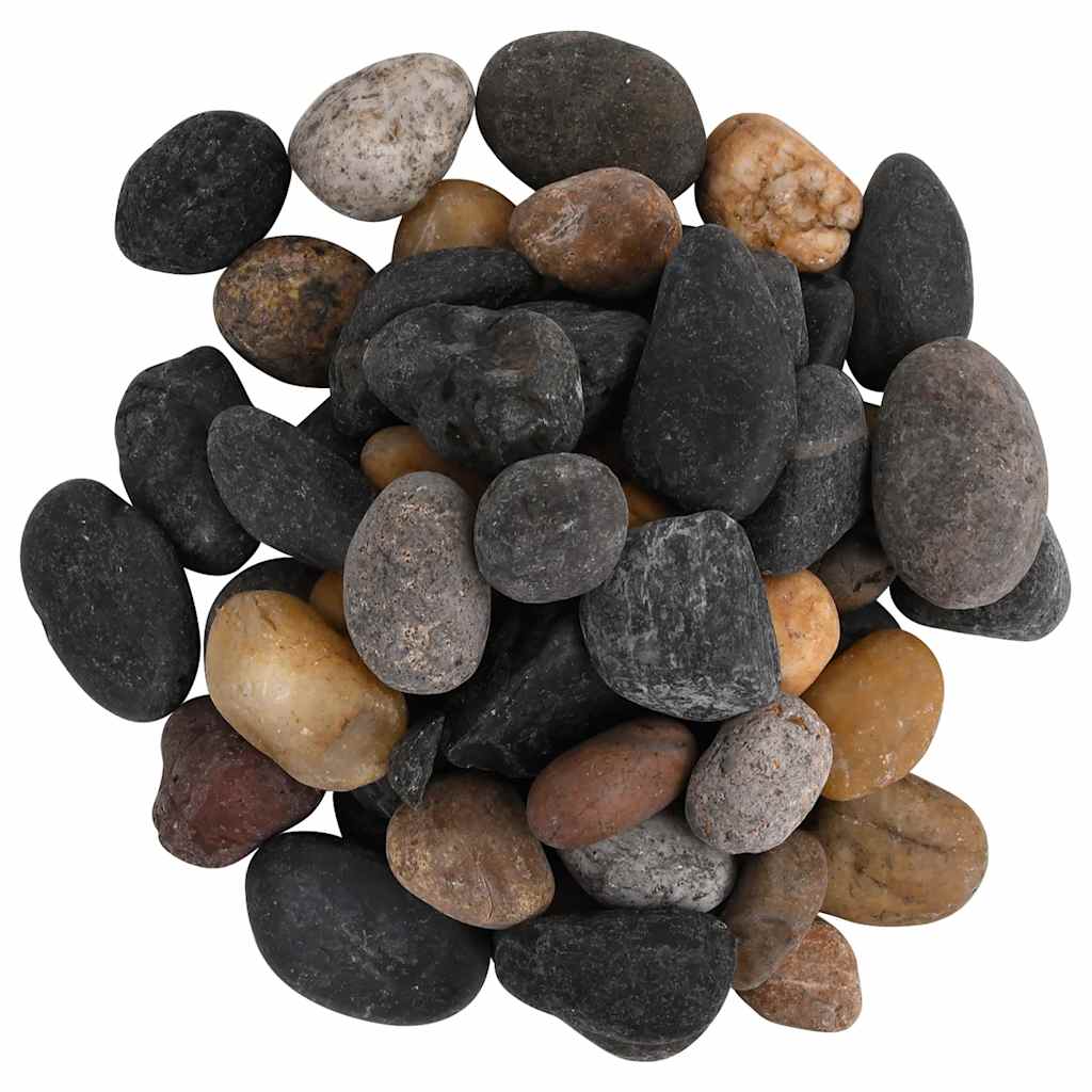 Polirani kamenčići 25 kg raznobojni 5 - 8 cm
