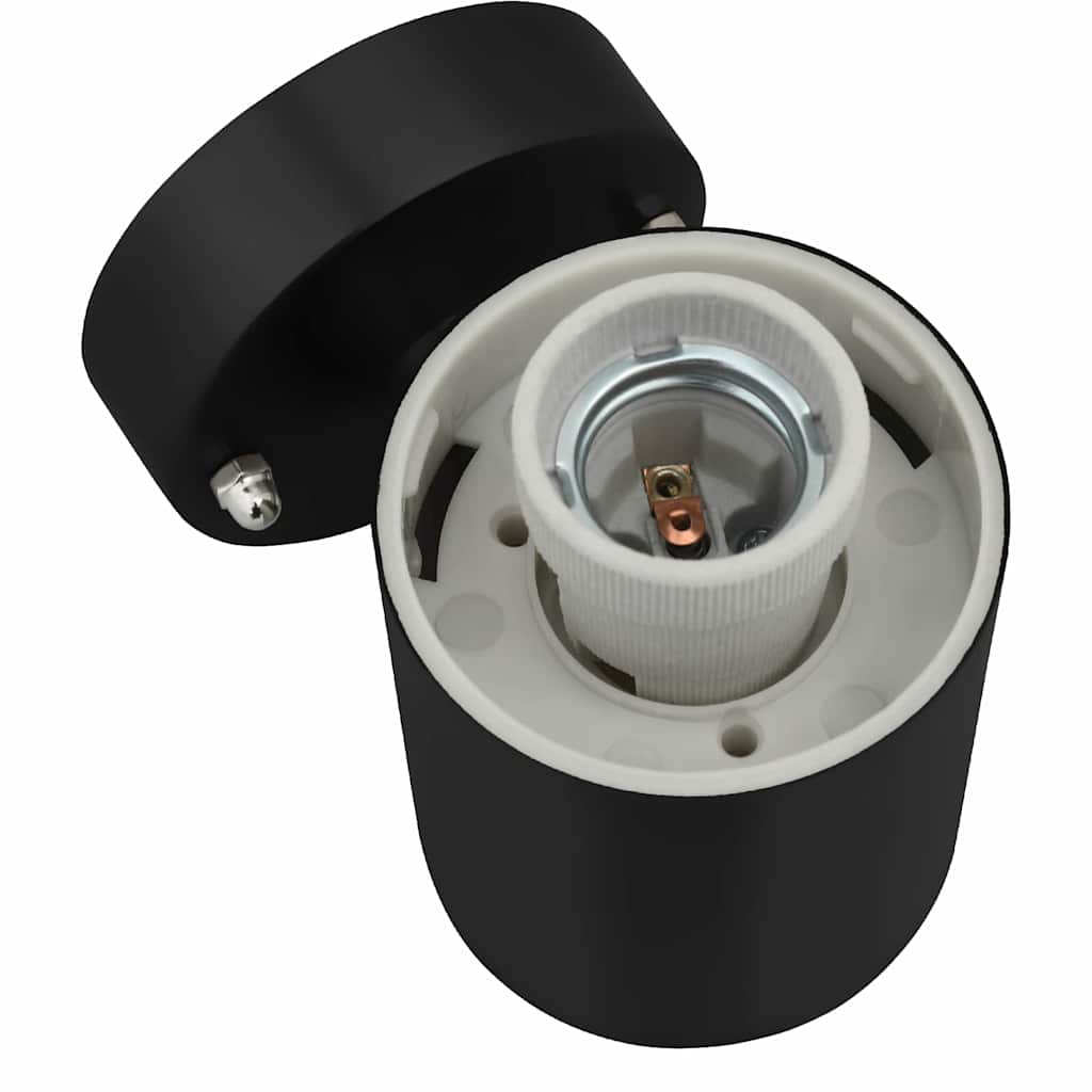 Vanjska zidna lampa Crna 12 x 8,5 x 27 cm