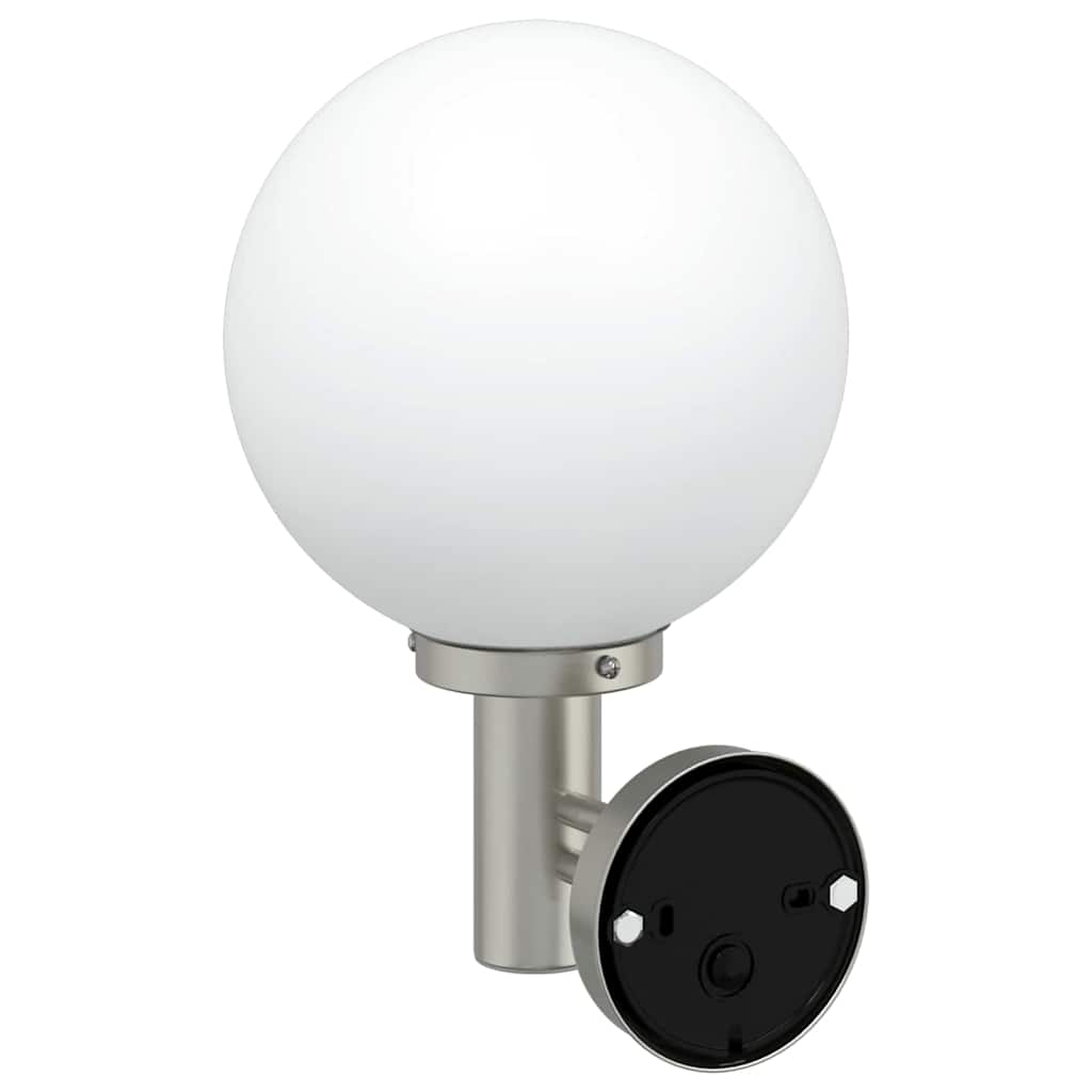 Vanjska zidna lampa 2 pcs Srebrno 28 x 25 x 38 cm