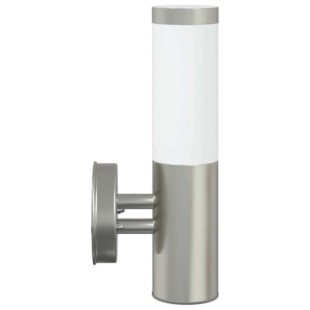 Vanjska zidna lampa Srebrno 15 x 7,5 x 33 cm