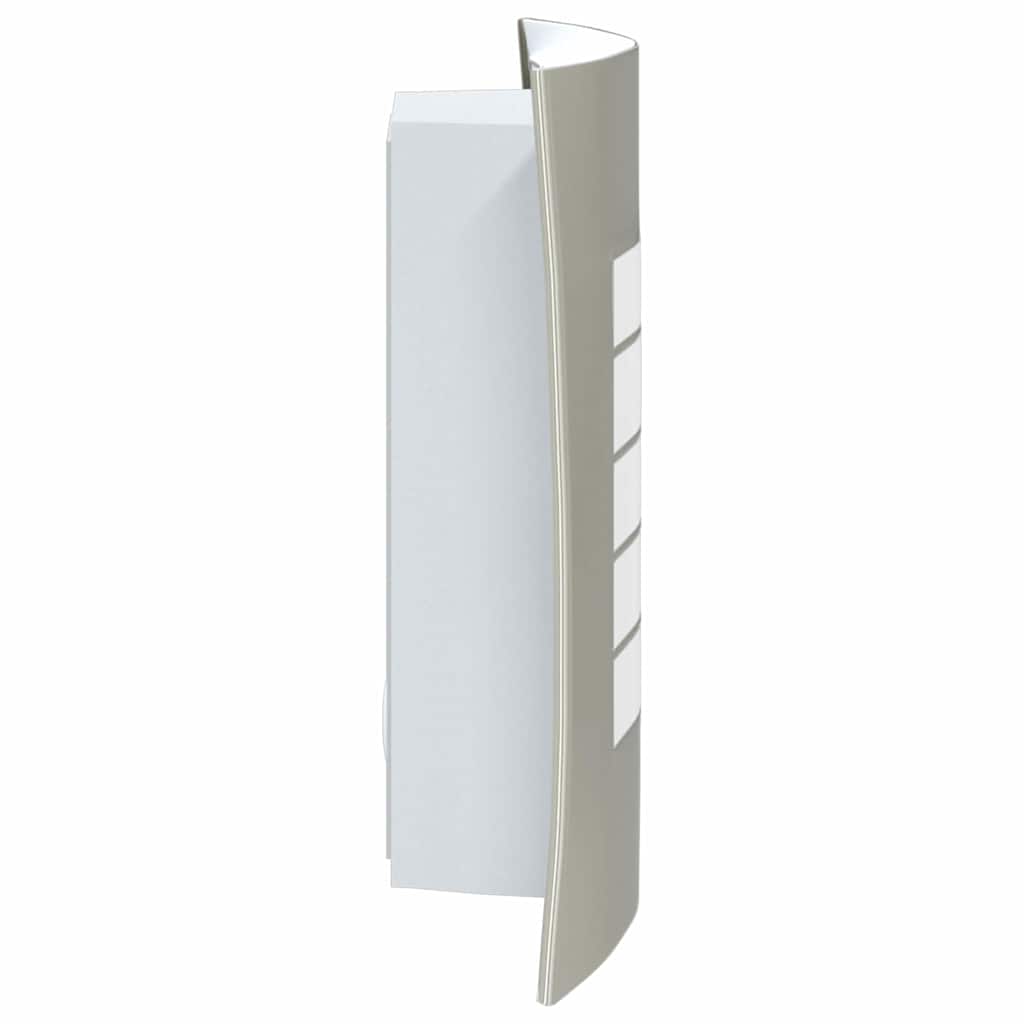 Vanjska zidna lampa 2 pcs Srebrno 23.5 x 9 x 26 cm