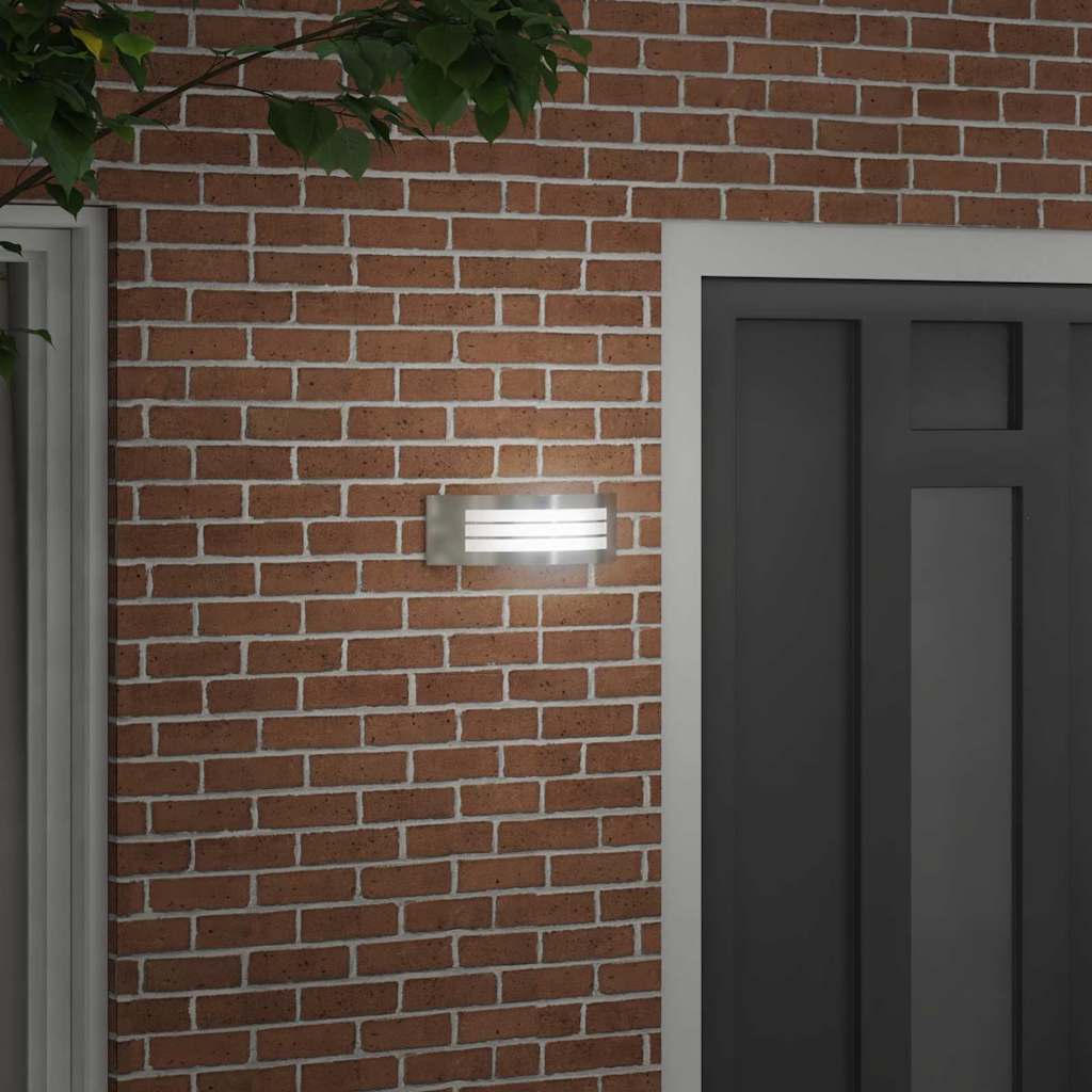 Vanjska zidna lampa Srebrno 32 x 10 x 10 cm