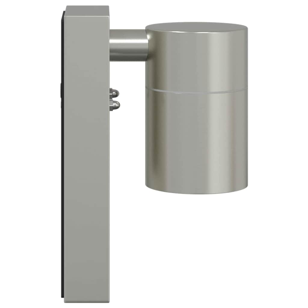 Vanjska zidna lampa 2 pcs Srebrno 6,5 x 10,5 x 16 cm