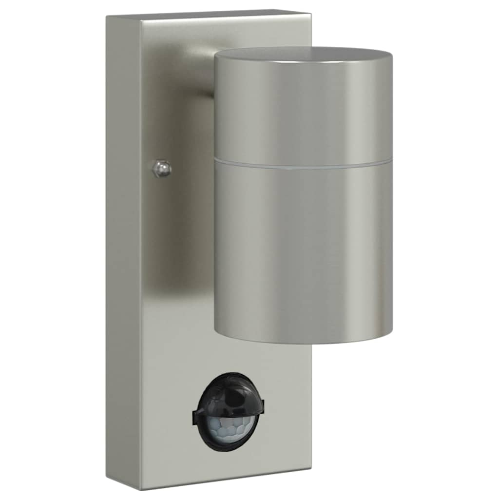 Vanjska zidna lampa 2 pcs Srebrno 6,5 x 10,5 x 16 cm