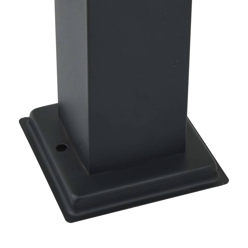 Stupić s utičnicom 110 cm Crna IP44