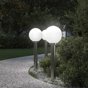 Stupić za zidne lampe 3 kom 80 cm nehrđajući čelik IP44