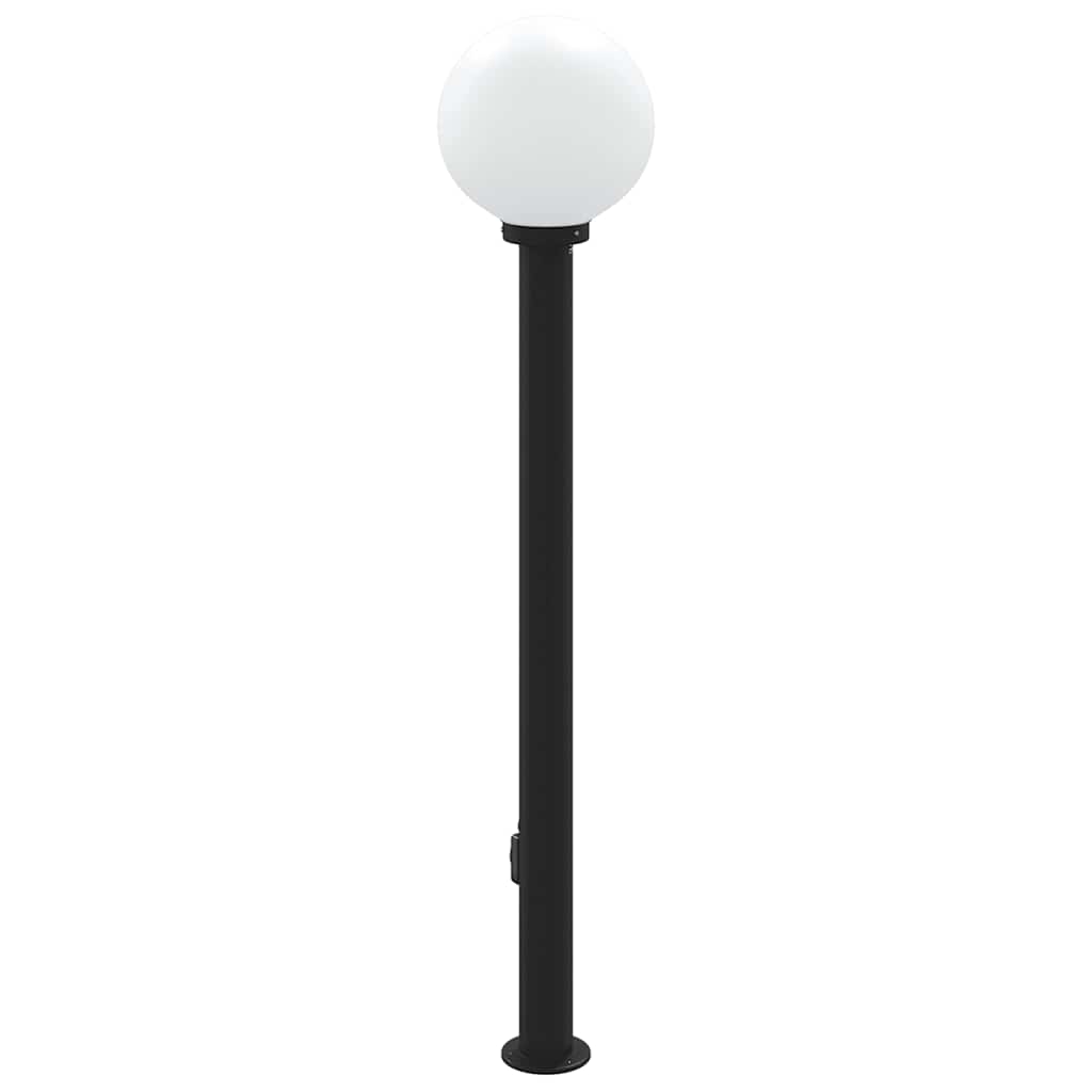 Stupić s utičnicom 120 cm Crna IP44