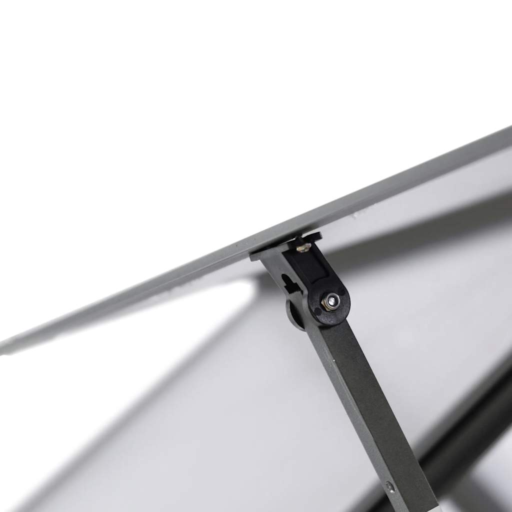Staklenik s okvirom antracit 334 x 169 x 195 cm aluminijski