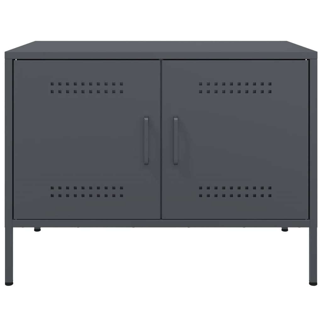 TV ormarić antracit 68 x 39 x 50,5 cm čelični