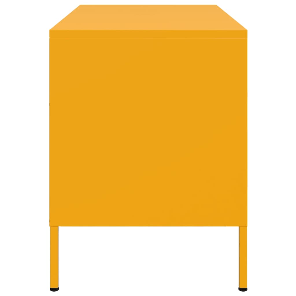 TV ormarić boja senfa 68 x 39 x 50,5 cm čelični