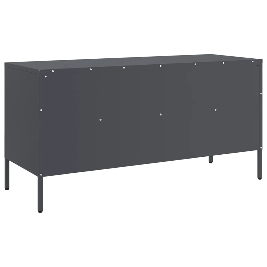 TV ormarić antracit 100,5 x 39 x 50,5 cm čelični