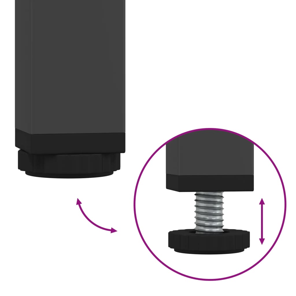 TV ormarić antracit 100,5 x 39 x 50,5 cm čelični