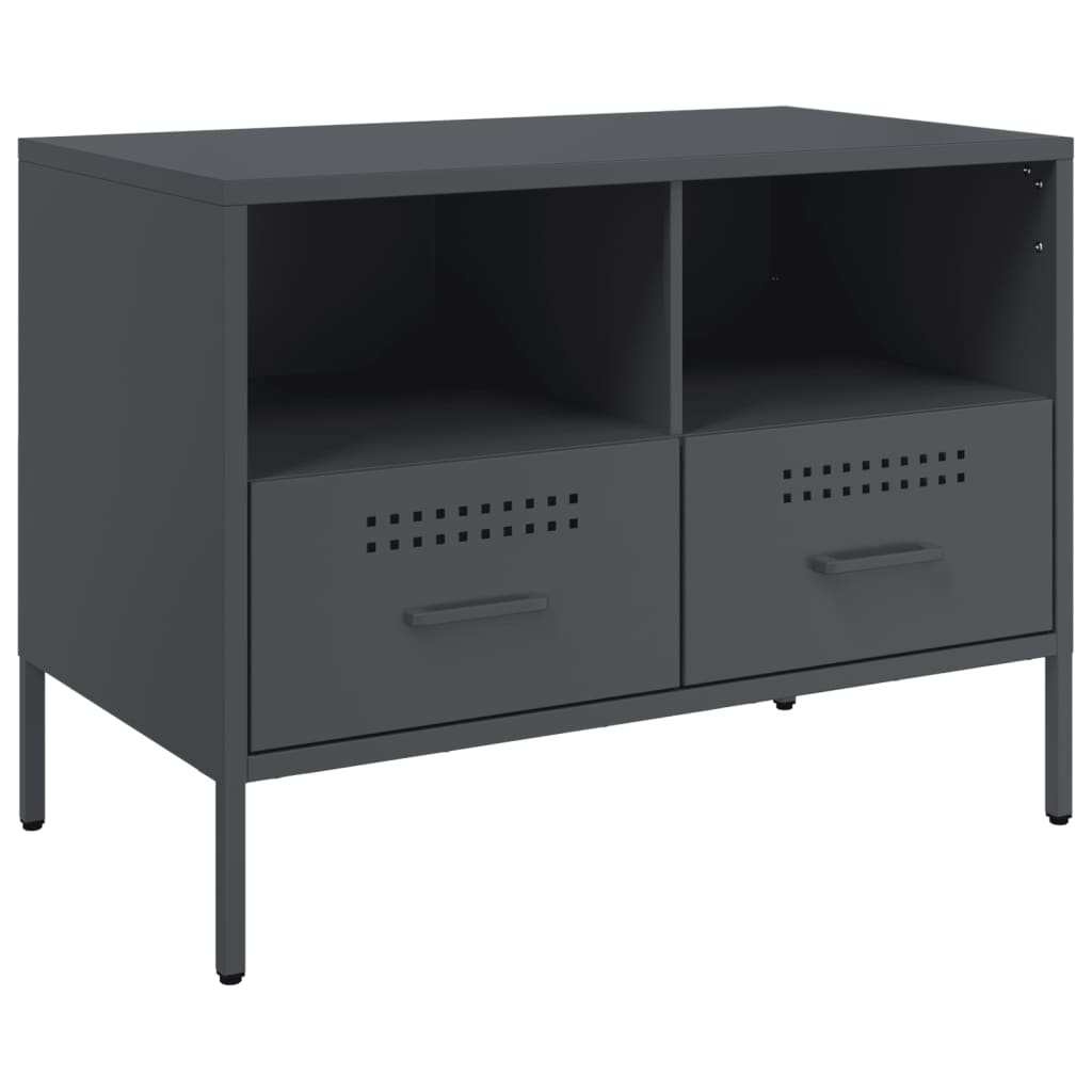 TV ormarić antracit 68 x 39 x 50,5 cm čelični
