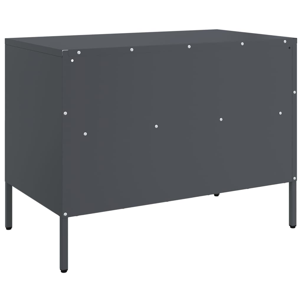 TV ormarić antracit 68 x 39 x 50,5 cm čelični
