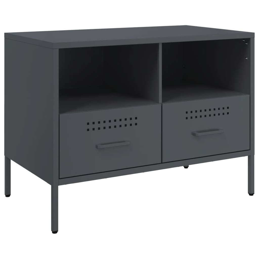 TV ormarići 2 kom antracit 68 x 39 x 50,5 cm čelični