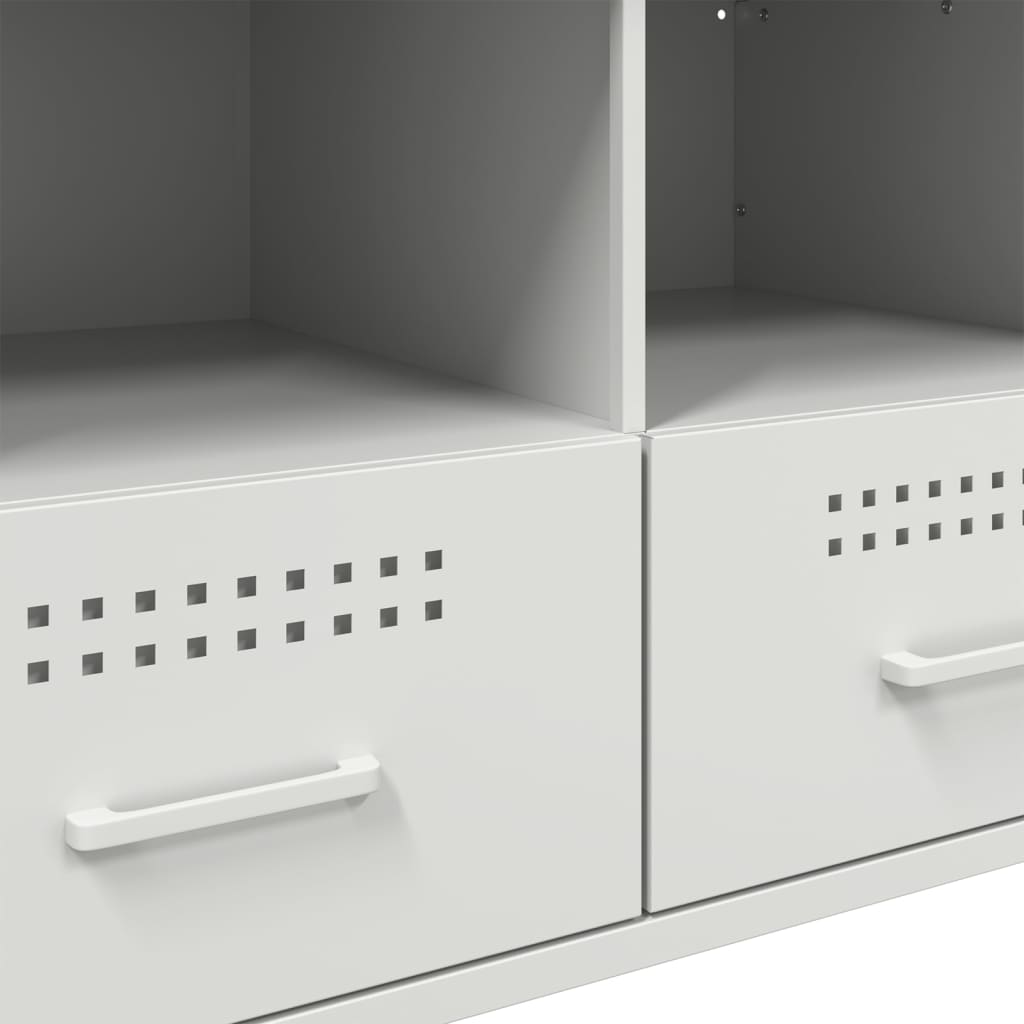 TV ormarići 2 kom bijeli 68 x 39 x 50,5 cm čelični