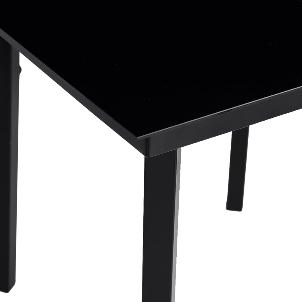 5-dijelni vrtni blagovaonski set sivi od poliratana Siva 140 x 70 x 74 cm