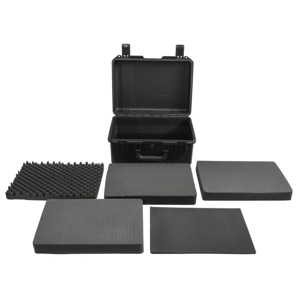 Prijenosni kovčeg crni 49x38x23 cm od PP-a