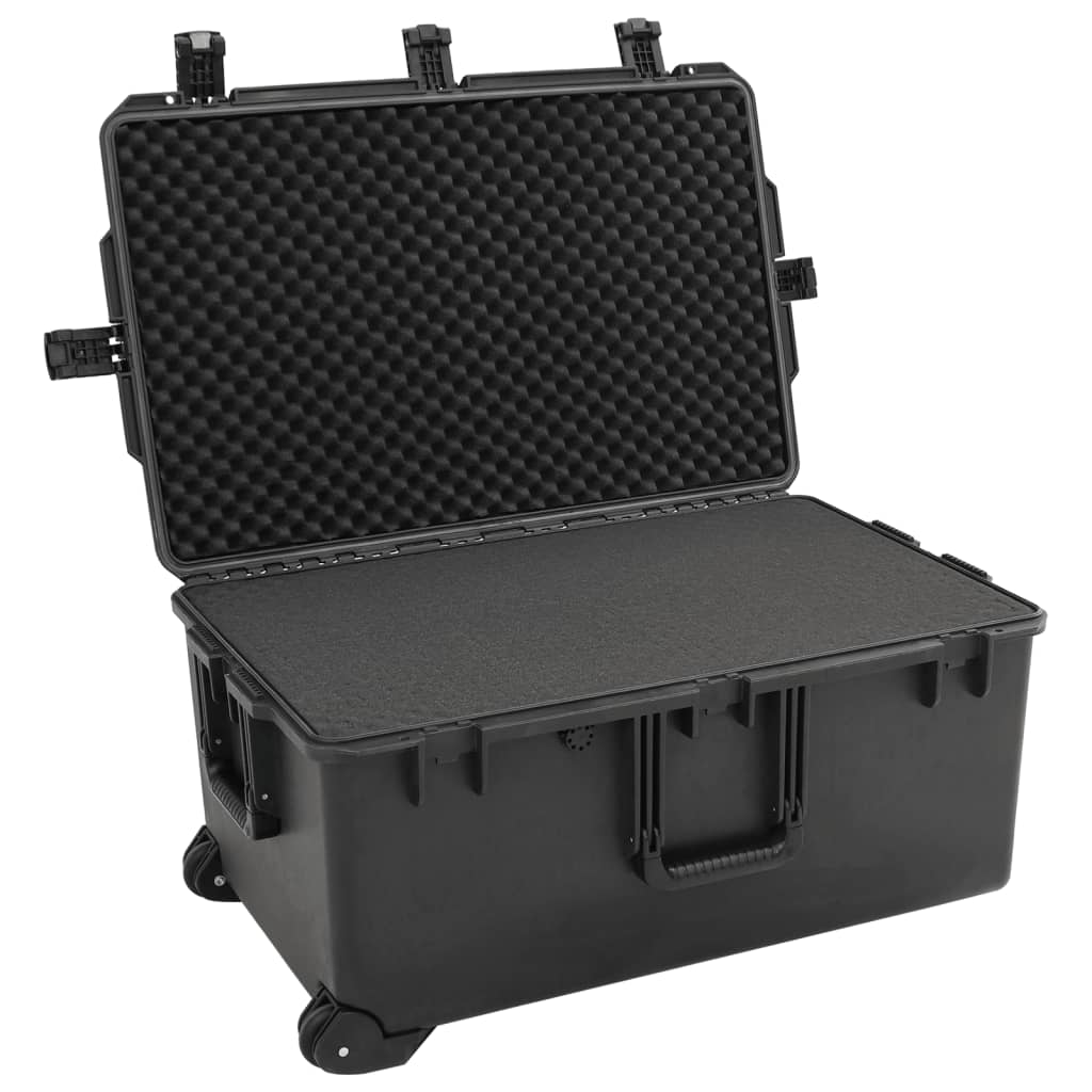 Prijenosni kovčeg crni 79,5x52x39 cm od PP-a
