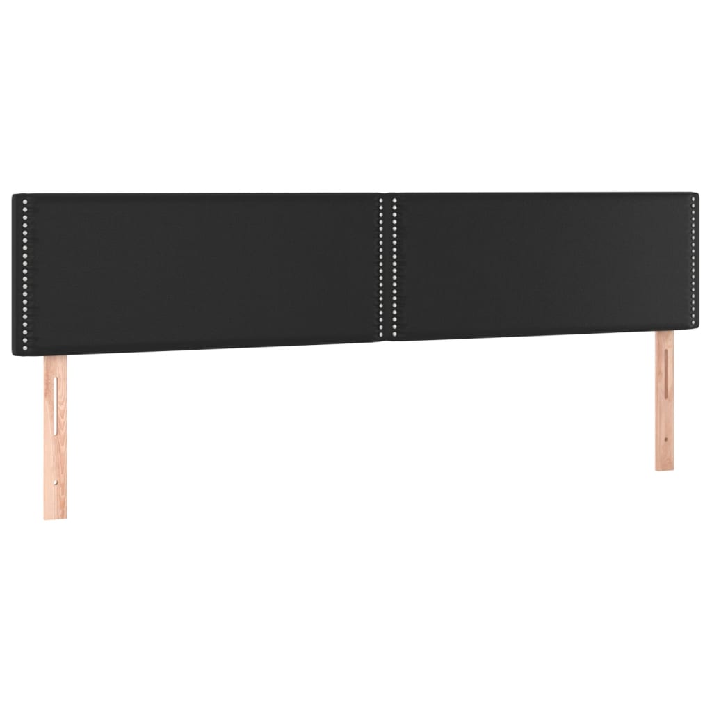 Krevet s oprugama i madracem crni 120x190 cm od umjetne kože