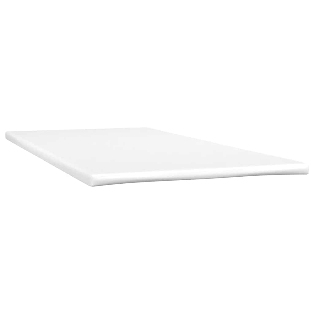 Krevet s oprugama i madracem LED plavi 120 x 190 cm od tkanine