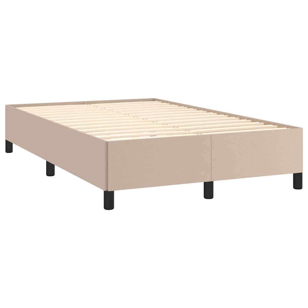 Krevet s oprugama i madracem LED 120x190 cm umjetna koža